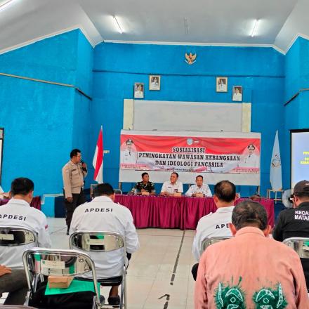 Pambakal Bawahan Seberang Hadiri Acara Peningkatan Wawasan Kebangsaan & Ideologi Pancasila